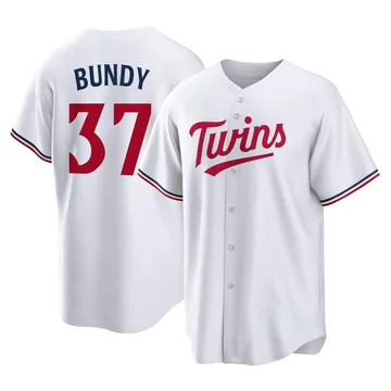 Dylan Bundy Youth Minnesota Twins Replica Home Jersey - White