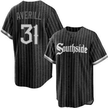 Earl Averill Men's Chicago White Sox Replica 2021 City Connect Jersey - Black