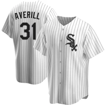 Earl Averill Men's Chicago White Sox Replica Home Jersey - White