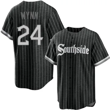 Early Wynn Men's Chicago White Sox Replica 2021 City Connect Jersey - Black