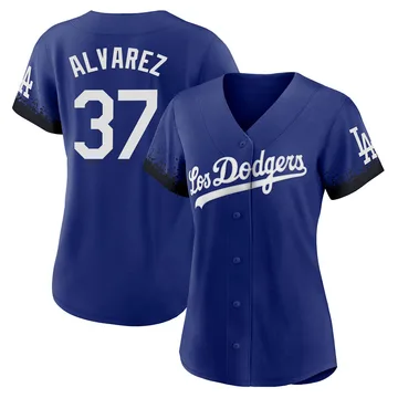 Eddy Alvarez Women's Los Angeles Dodgers Replica 2021 City Connect Jersey - Royal