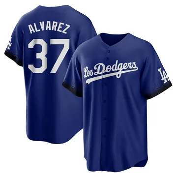 Eddy Alvarez Youth Los Angeles Dodgers Replica 2021 City Connect Jersey - Royal