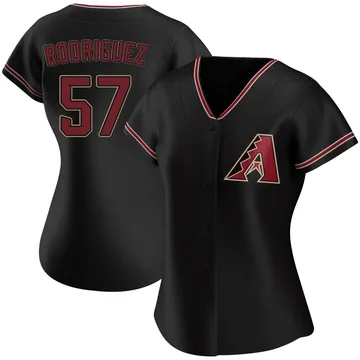 Eduardo Rodriguez Women's Arizona Diamondbacks Authentic Alternate Jersey - Black