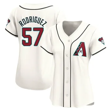 Eduardo Rodriguez Women's Arizona Diamondbacks Limited Home Jersey - White