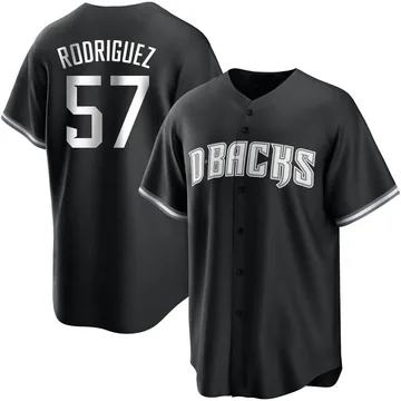 Eduardo Rodriguez Youth Arizona Diamondbacks Replica Jersey - Black/White