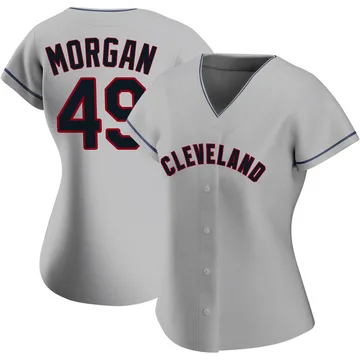 Eli Morgan Women's Cleveland Guardians Authentic Road Jersey - Gray