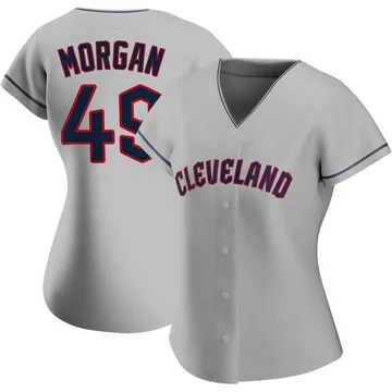 Eli Morgan Women's Cleveland Guardians Authentic Road Jersey - Gray