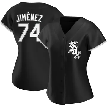 Eloy Jimenez Women's Chicago White Sox Authentic Alternate Jersey - Black