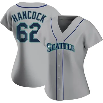 Emerson Hancock Women's Seattle Mariners Authentic Road Jersey - Gray