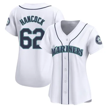 Emerson Hancock Women's Seattle Mariners Limited Home Jersey - White