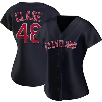 Emmanuel Clase Women's Cleveland Guardians Authentic Alternate Jersey - Navy