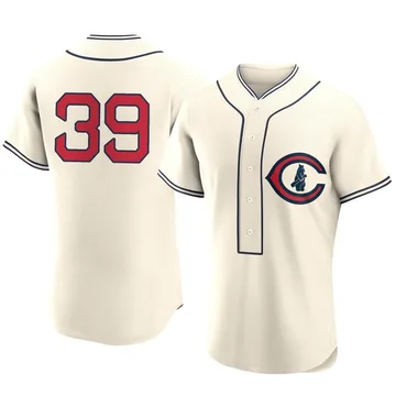 Ethan Roberts Men's Chicago Cubs Authentic 2022 Field Of Dreams Jersey - Cream