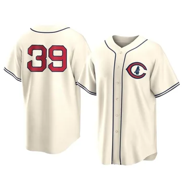 Ethan Roberts Men's Chicago Cubs Replica 2022 Field Of Dreams Jersey - Cream