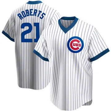 Ethan Roberts Youth Chicago Cubs Replica Home Cooperstown Collection Jersey - White