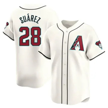 Eugenio Suarez Men's Arizona Diamondbacks Limited Home Jersey - White