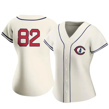 Ezequiel Pagan Women's Chicago Cubs Authentic 2022 Field Of Dreams Jersey - Cream