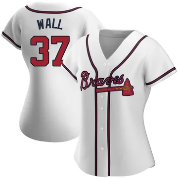 Forrest Wall Women's Atlanta Braves Authentic Home Jersey - White