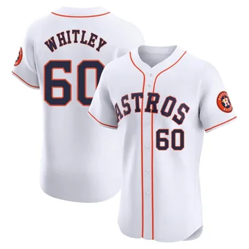 Forrest Whitley Men's Houston Astros Elite Home Jersey - White