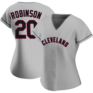 Frank Robinson Women's Cleveland Guardians Authentic Road Jersey - Gray