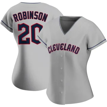 Frank Robinson Women's Cleveland Guardians Authentic Road Jersey - Gray