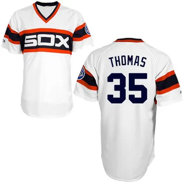 Frank Thomas Men's Chicago White Sox Authentic 1983 Throwback Jersey - White