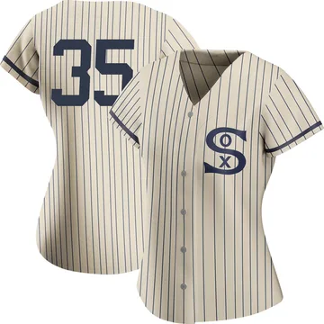 Frank Thomas Women's Chicago White Sox Authentic 2021 Field of Dreams Jersey - Cream