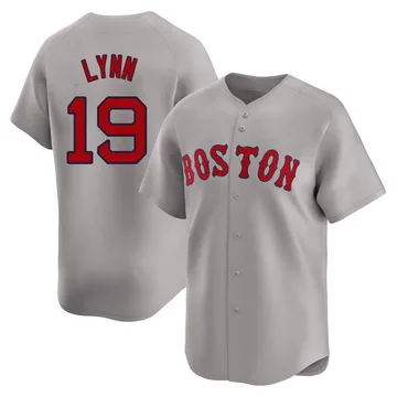 Fred Lynn Men's Boston Red Sox Limited Away Jersey - Gray