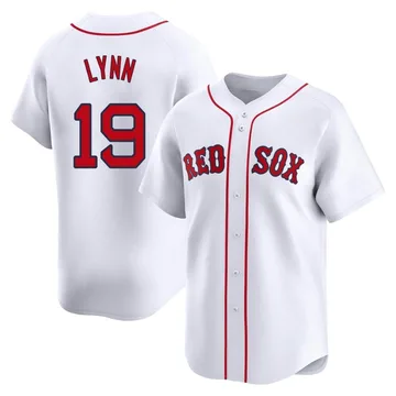 Fred Lynn Men's Boston Red Sox Limited Home Jersey - White