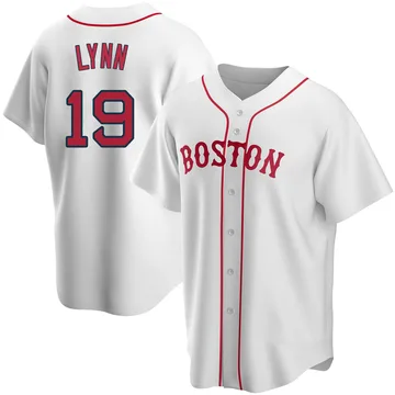 Fred Lynn Men's Boston Red Sox Replica Alternate Jersey - White