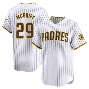 Fred Mcgriff Men's San Diego Padres Limited Home Jersey - White