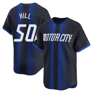 Garrett Hill Men's Detroit Tigers Limited 2024 City Connect Jersey - Blue