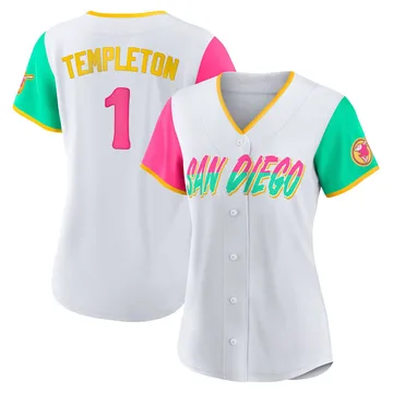 Garry Templeton Women's San Diego Padres Authentic 2022 City Connect Jersey - White