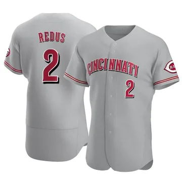 Gary Redus Men's Cincinnati Reds Authentic Road Jersey - Gray