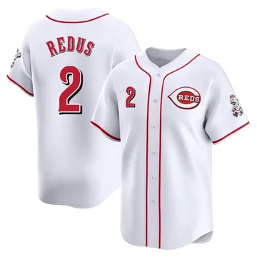 Gary Redus Men's Cincinnati Reds Limited Home Jersey - White