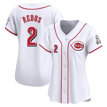 Gary Redus Women's Cincinnati Reds Limited Home Jersey - White