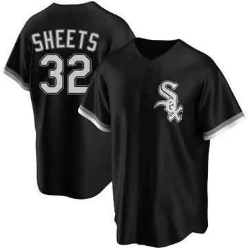 Gavin Sheets Men's Chicago White Sox Replica Alternate Jersey - Black