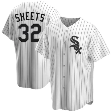 Gavin Sheets Men's Chicago White Sox Replica Home Jersey - White