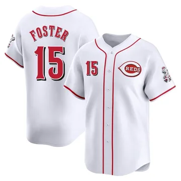 George Foster Youth Cincinnati Reds Limited Home Jersey - White