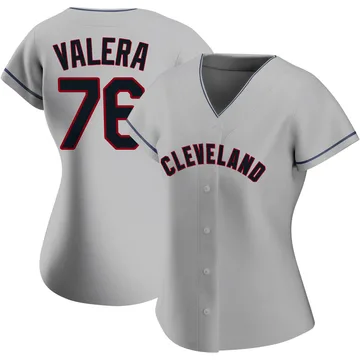 George Valera Women's Cleveland Guardians Authentic Road Jersey - Gray