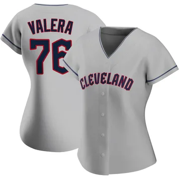 George Valera Women's Cleveland Guardians Authentic Road Jersey - Gray