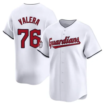 George Valera Youth Cleveland Guardians Limited Home Jersey - White