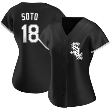 Geovany Soto Women's Chicago White Sox Authentic Alternate Jersey - Black