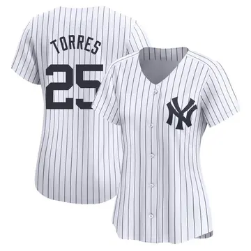 Gleyber Torres Women's New York Yankees Limited Yankee Home Jersey - White