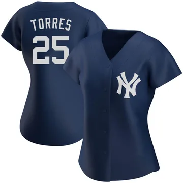 Gleyber Torres Women's New York Yankees Replica Alternate Team Jersey - Navy