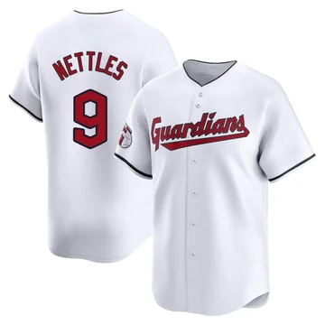 Graig Nettles Men's Cleveland Guardians Limited Home Jersey - White