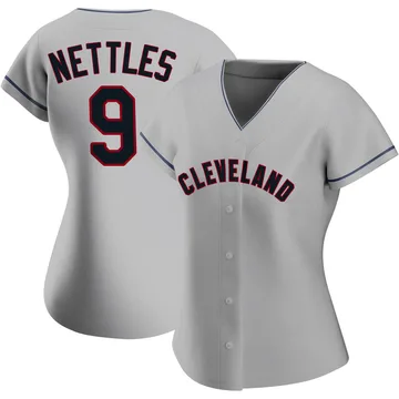 Graig Nettles Women's Cleveland Guardians Authentic Road Jersey - Gray