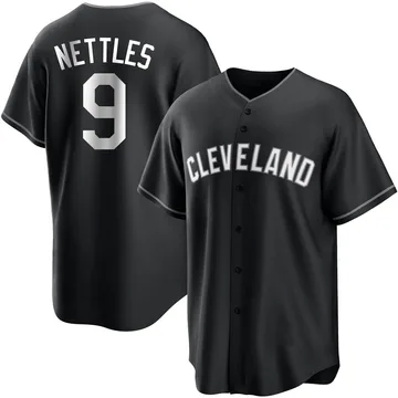 Graig Nettles Youth Cleveland Guardians Replica Jersey - Black/White