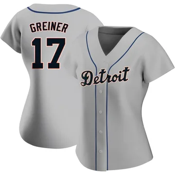 Grayson Greiner Women's Detroit Tigers Authentic Road Jersey - Gray