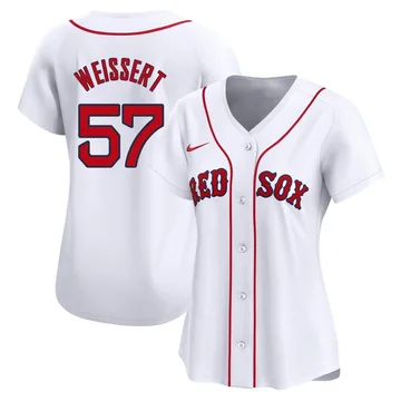 Greg Weissert Women's Boston Red Sox Limited Home Jersey - White