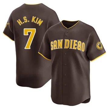 Ha-Seong Kim Men's San Diego Padres Limited Away Jersey - Brown